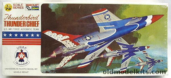 Hasegawa 1/72 F-105 Thunderbird Thunderchief, 122 plastic model kit